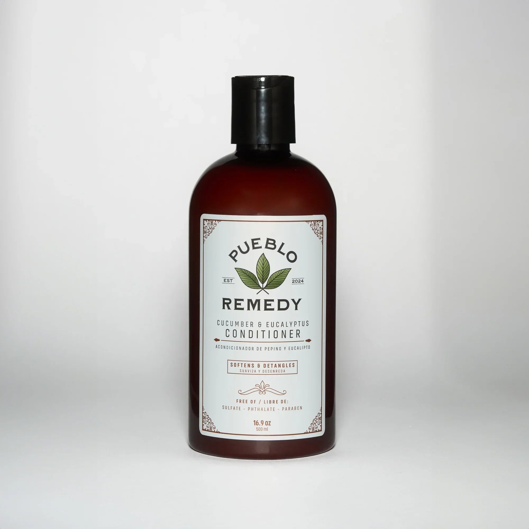 Pueblo Remedy Cucumber + Eucalyptus Conditioner, 16.9 oz / 500 ml