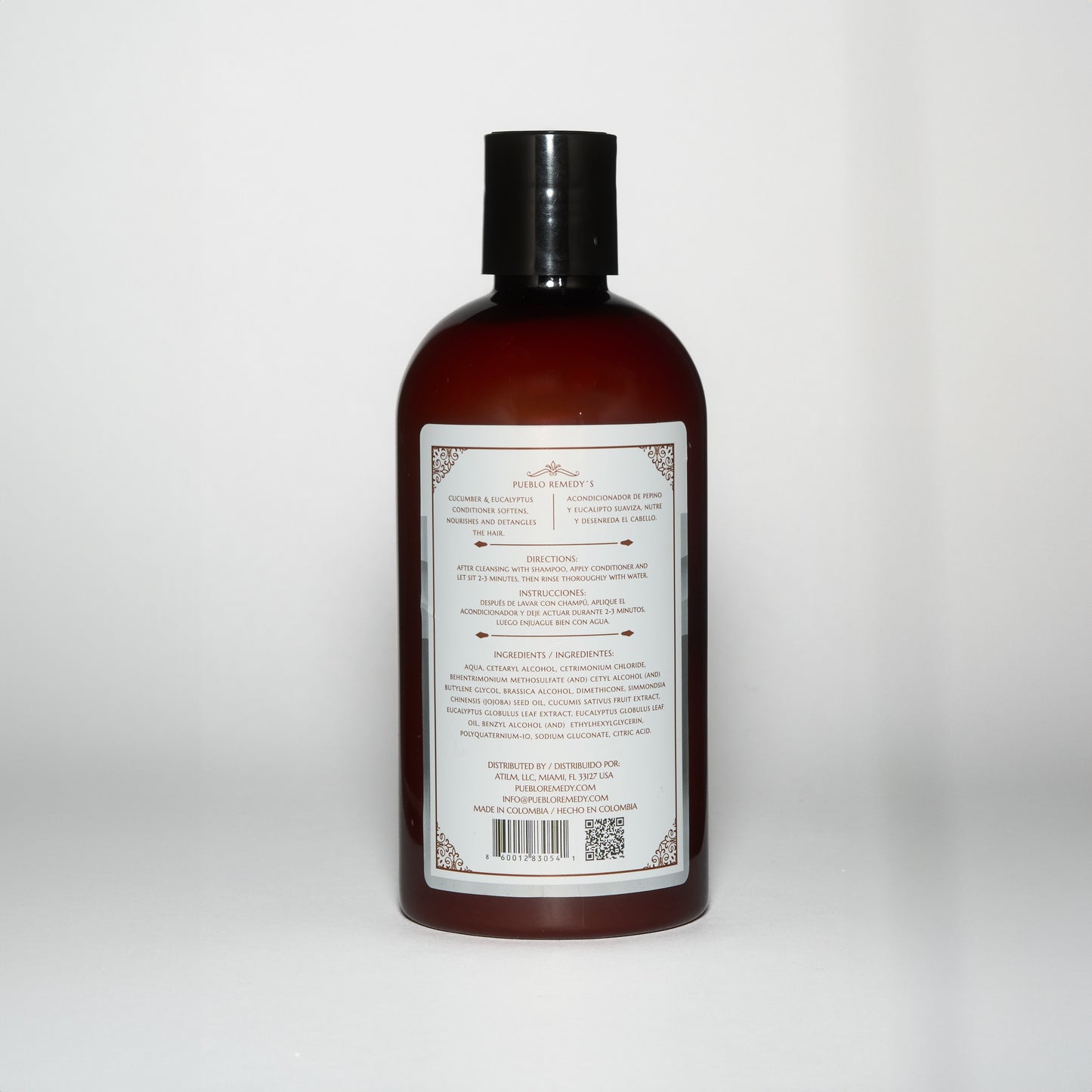 Cucumber & Eucalyptus Conditioner – Softening & Nourishing Hair Detangler, Vegan & Cruelty-Free, 16.9 Oz