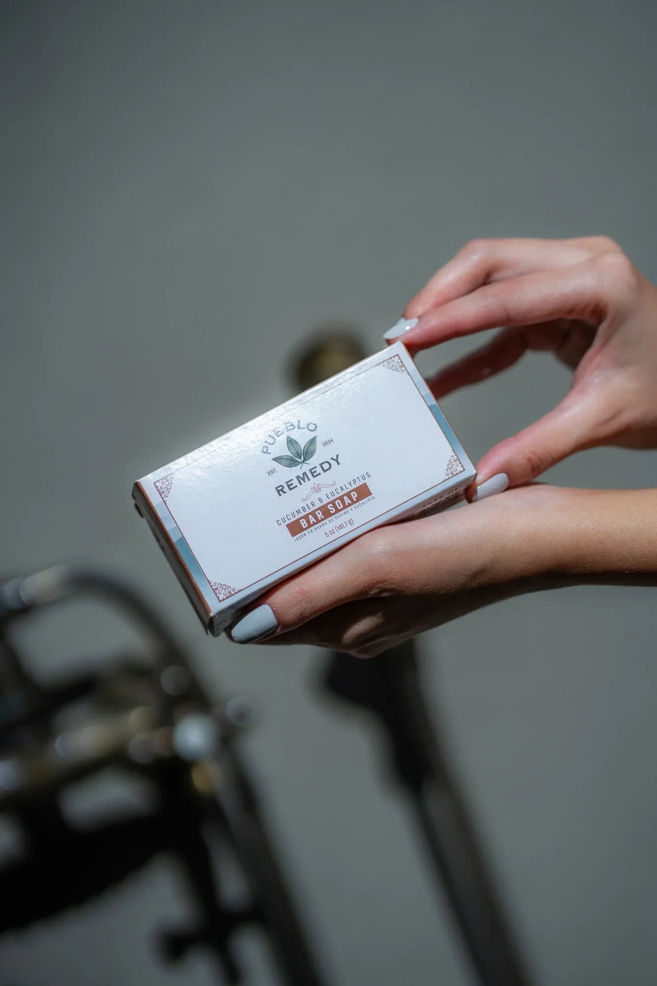 Pueblo Remedy Bar Soap - natural cucumber eucalyptus formula