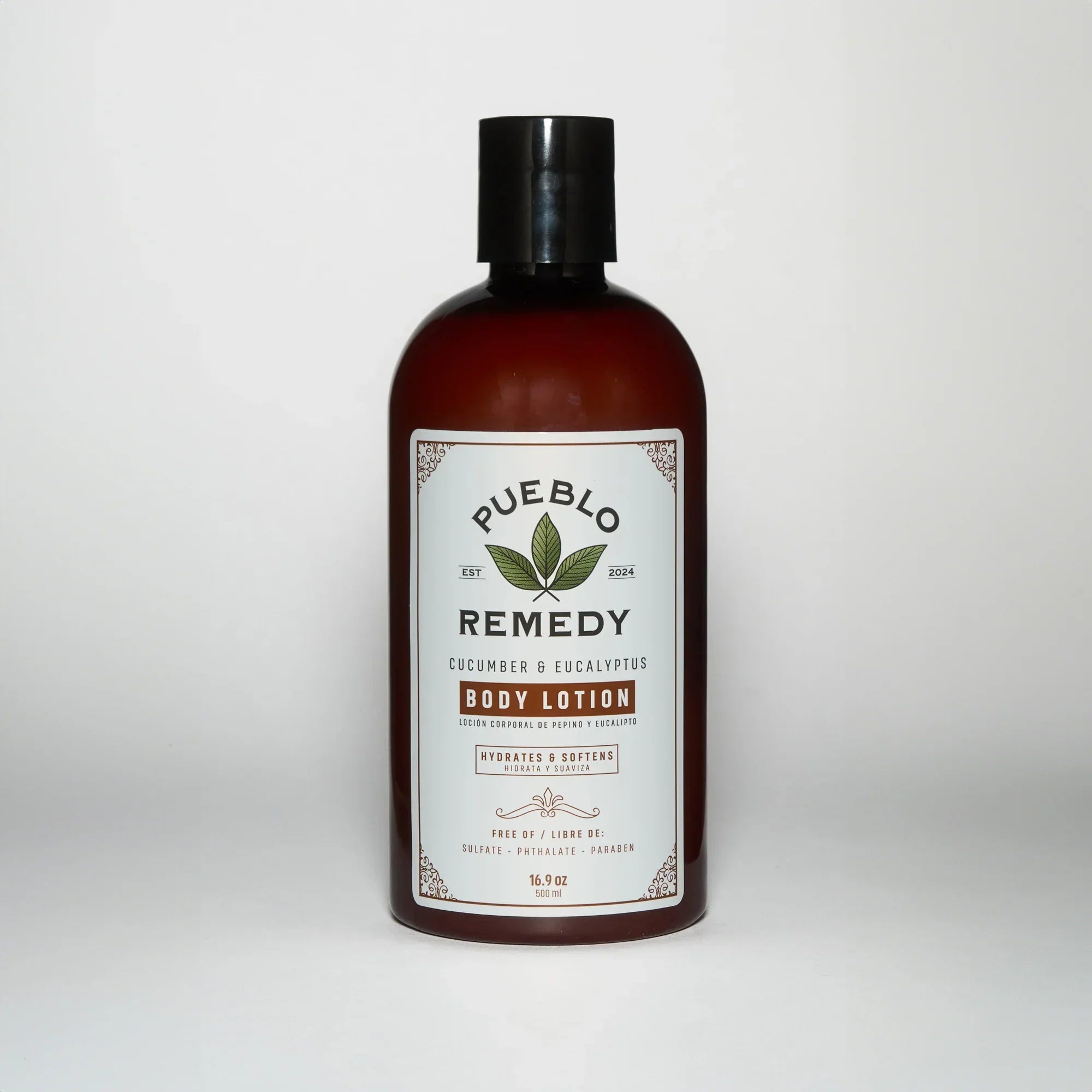 Pueblo Remedy body wash cucumber eucalyptus 16.9oz