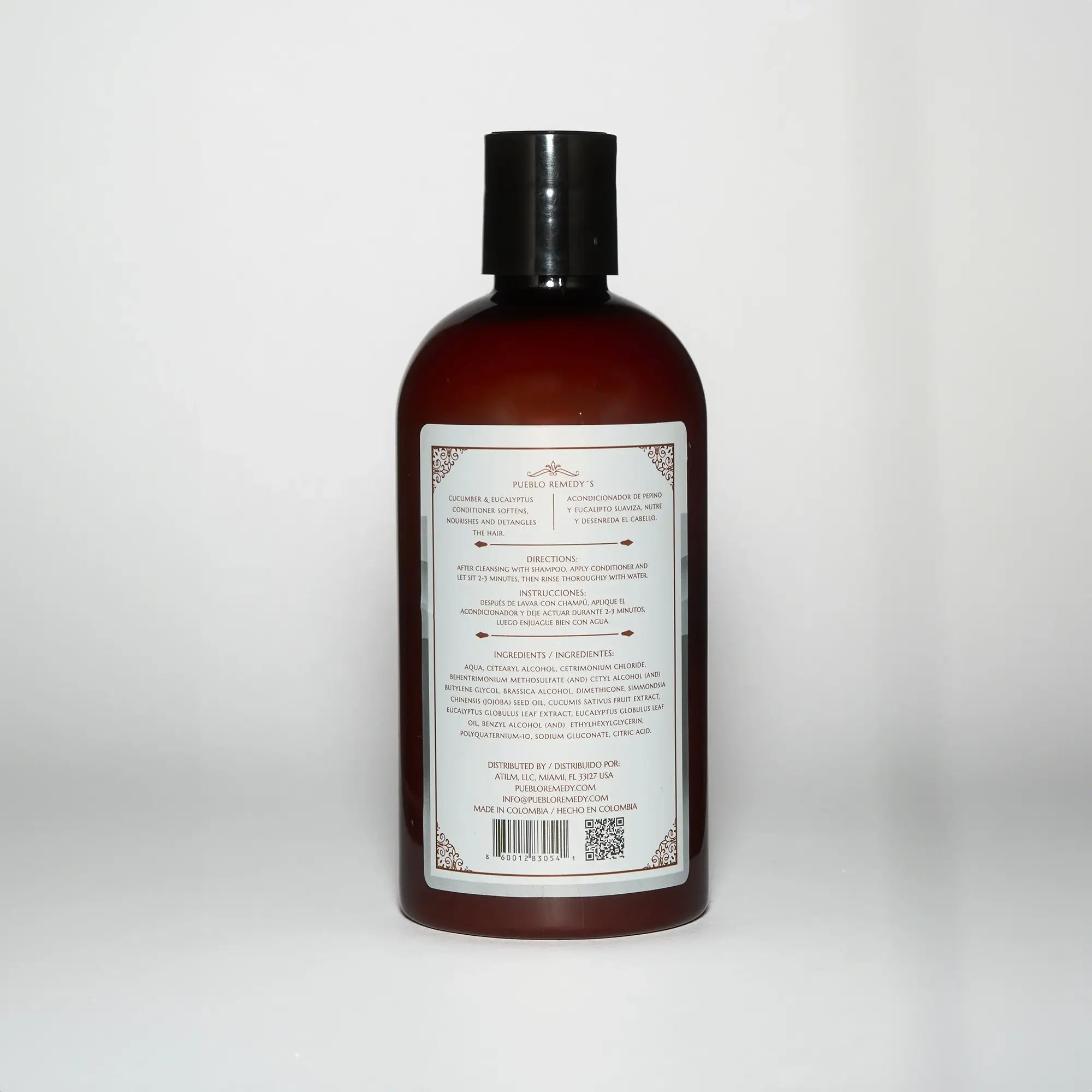 Cucumber & Eucalyptus Conditioner , 16.9 Oz back