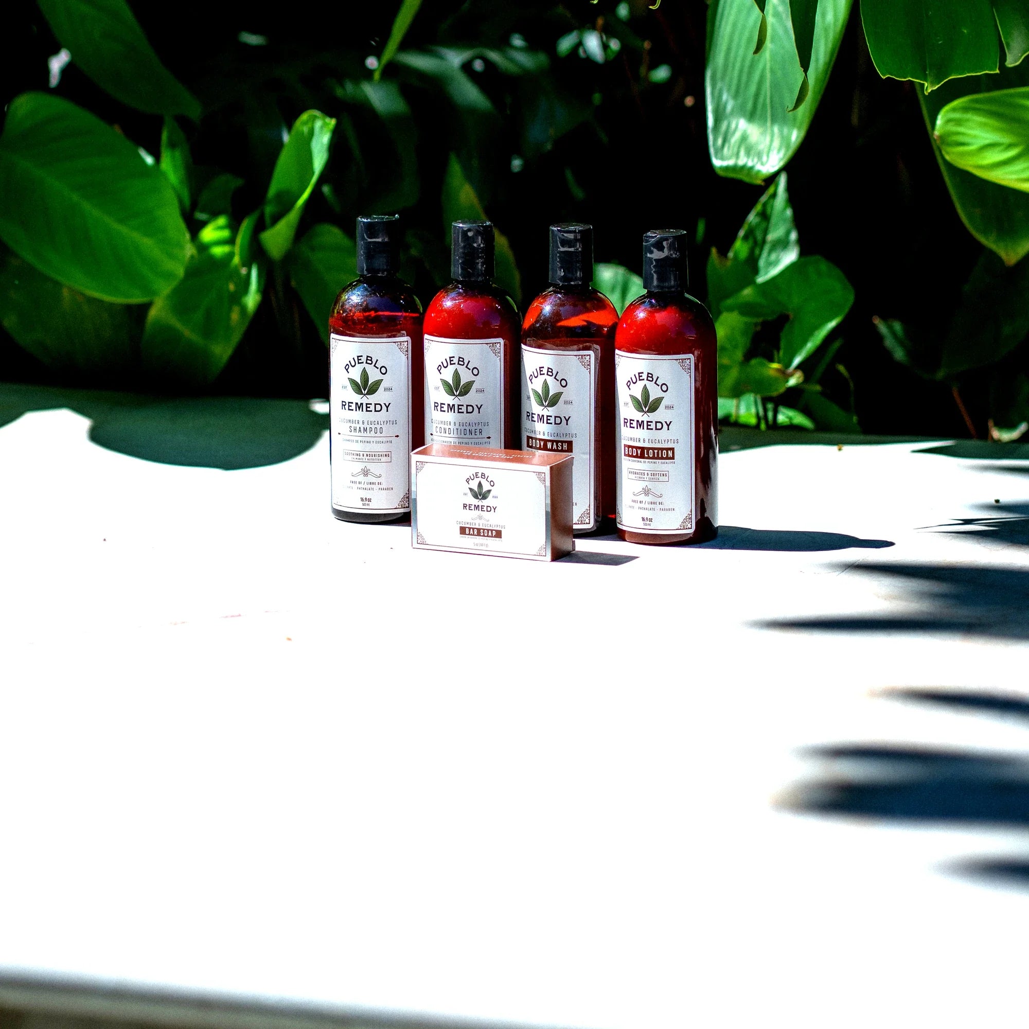 Pueblo Remedy Full Collection - all 5 natural body and hair care products
